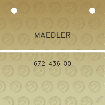 maedler-672-436-00