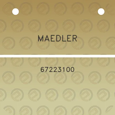 maedler-67223100