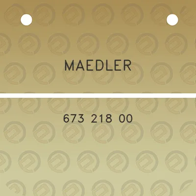 maedler-673-218-00