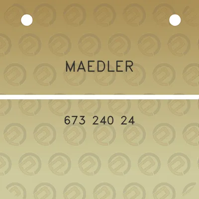 maedler-673-240-24