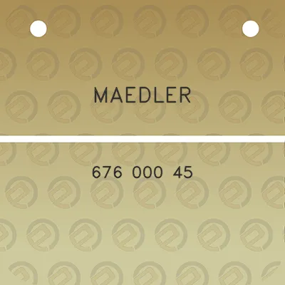 maedler-676-000-45