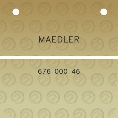 maedler-676-000-46