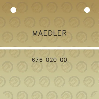 maedler-676-020-00