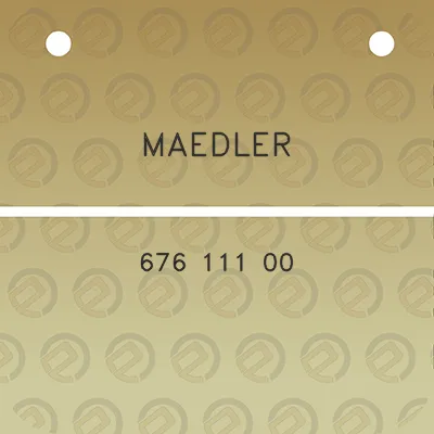 maedler-676-111-00