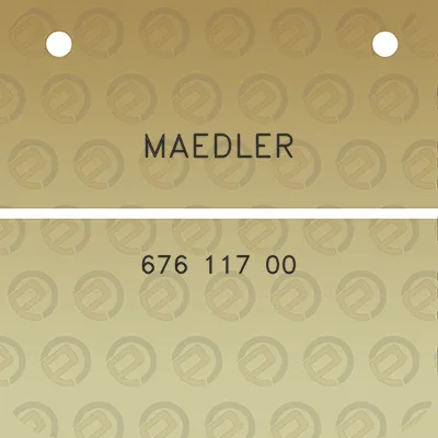 maedler-676-117-00