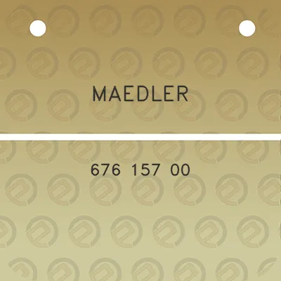 maedler-676-157-00