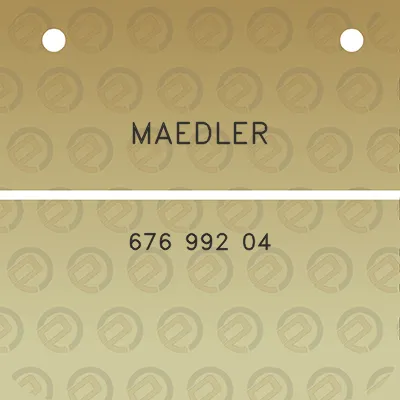 maedler-676-992-04