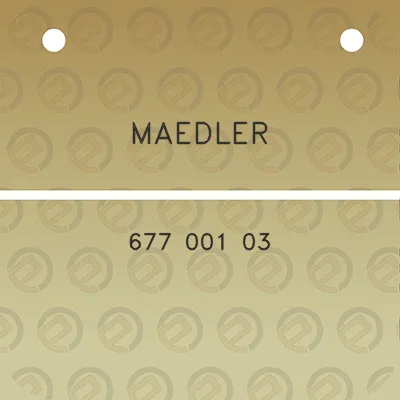 maedler-677-001-03