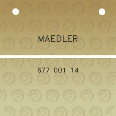 maedler-677-001-14