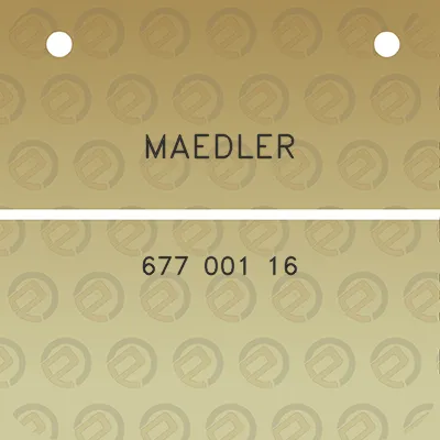 maedler-677-001-16