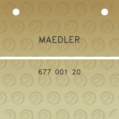 maedler-677-001-20