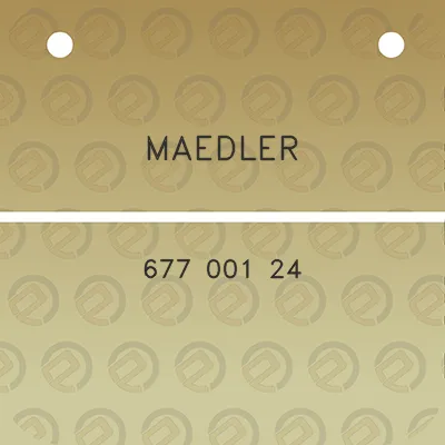 maedler-677-001-24