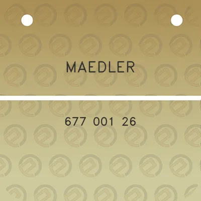 maedler-677-001-26