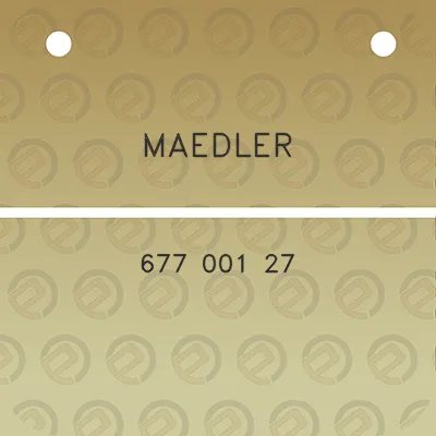 maedler-677-001-27