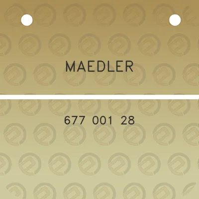 maedler-677-001-28