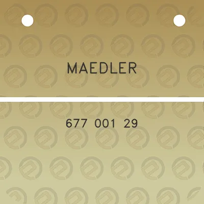 maedler-677-001-29