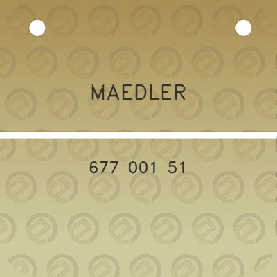 maedler-677-001-51