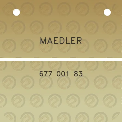 maedler-677-001-83