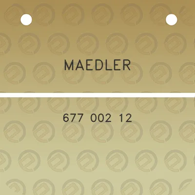 maedler-677-002-12