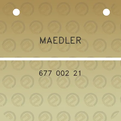 maedler-677-002-21