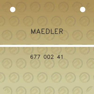 maedler-677-002-41