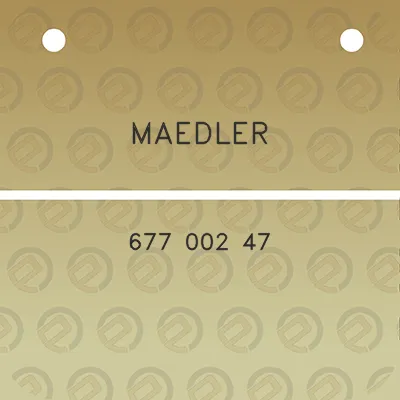 maedler-677-002-47