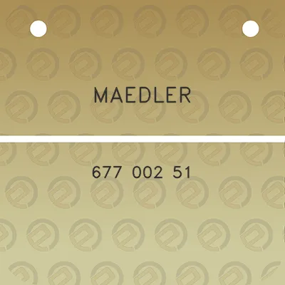 maedler-677-002-51