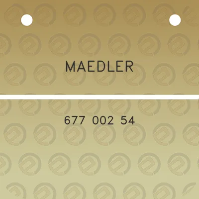 maedler-677-002-54