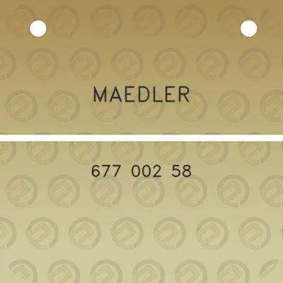 maedler-677-002-58