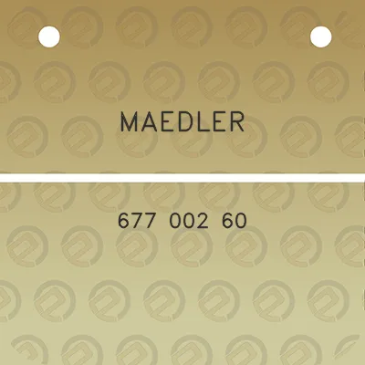 maedler-677-002-60