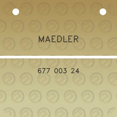 maedler-677-003-24