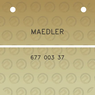 maedler-677-003-37