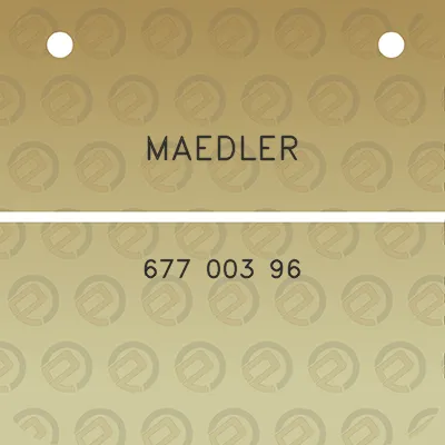 maedler-677-003-96