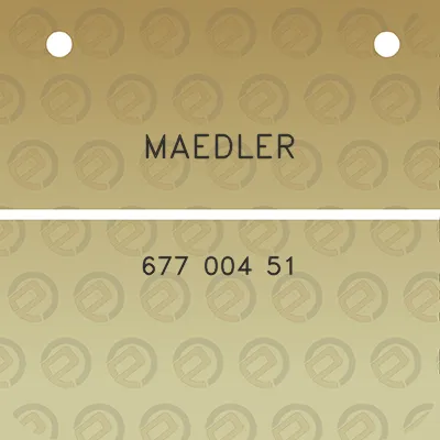 maedler-677-004-51