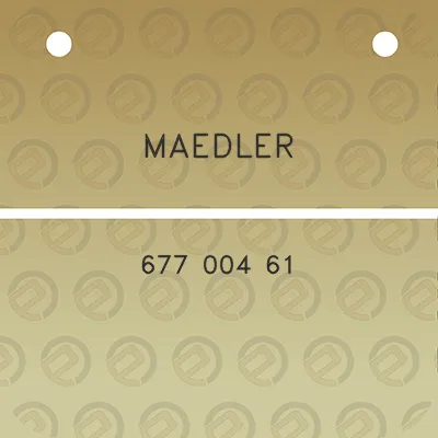 maedler-677-004-61