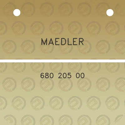 maedler-680-205-00