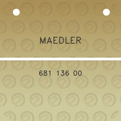 maedler-681-136-00