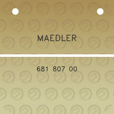 maedler-681-807-00