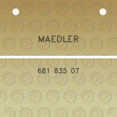 maedler-681-835-07