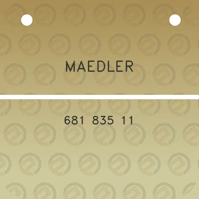 maedler-681-835-11