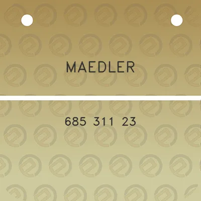 maedler-685-311-23