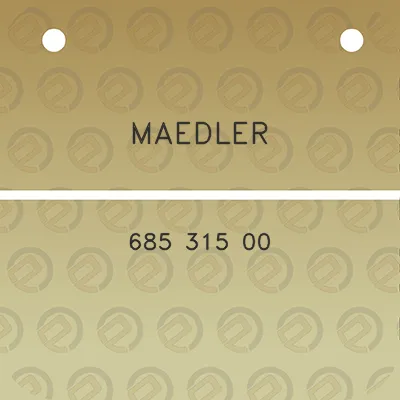 maedler-685-315-00