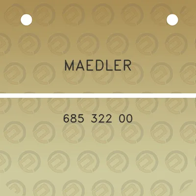 maedler-685-322-00