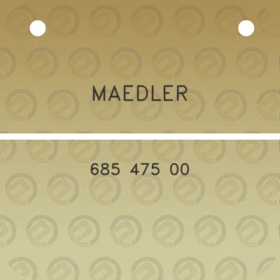 maedler-685-475-00