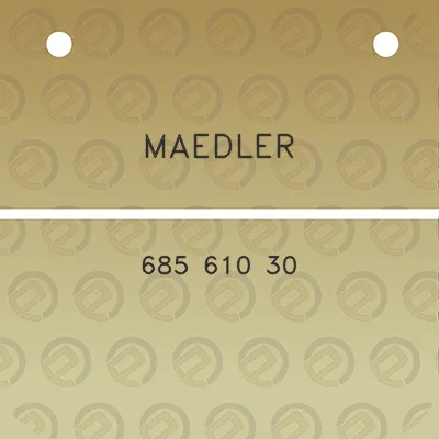 maedler-685-610-30