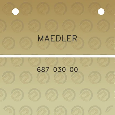 maedler-687-030-00