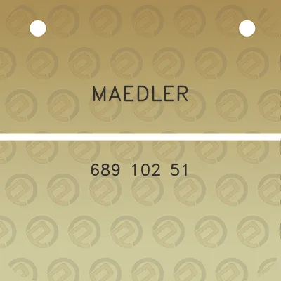 maedler-689-102-51