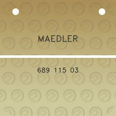 maedler-689-115-03