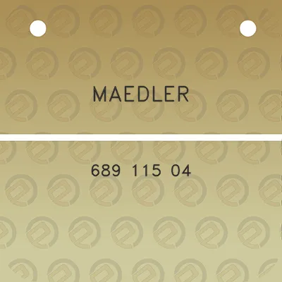 maedler-689-115-04