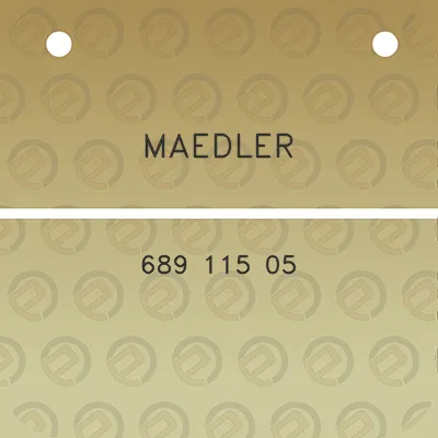 maedler-689-115-05